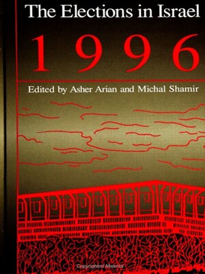 cover image of The Elections in Israel 1996